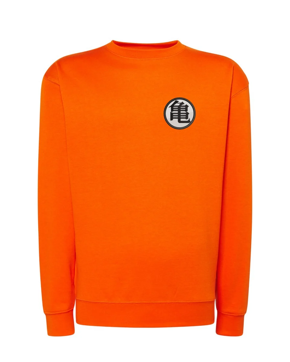 Bluza Crewneck Dragon Ball Szkoła Genialnego Żółwia Kanji Haft