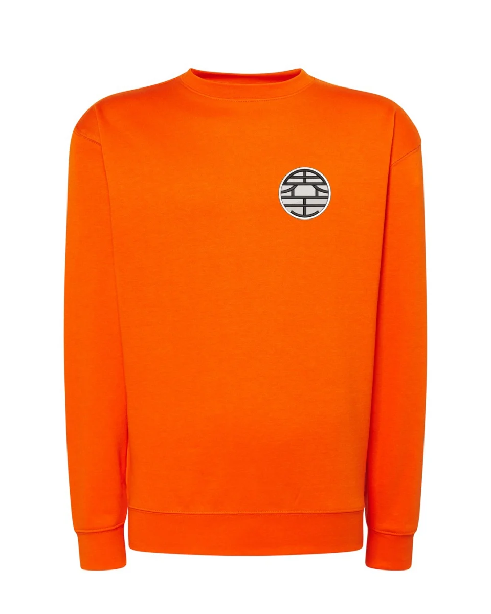 Bluza Crewneck Dragon Ball Król Świata Kanji Haft