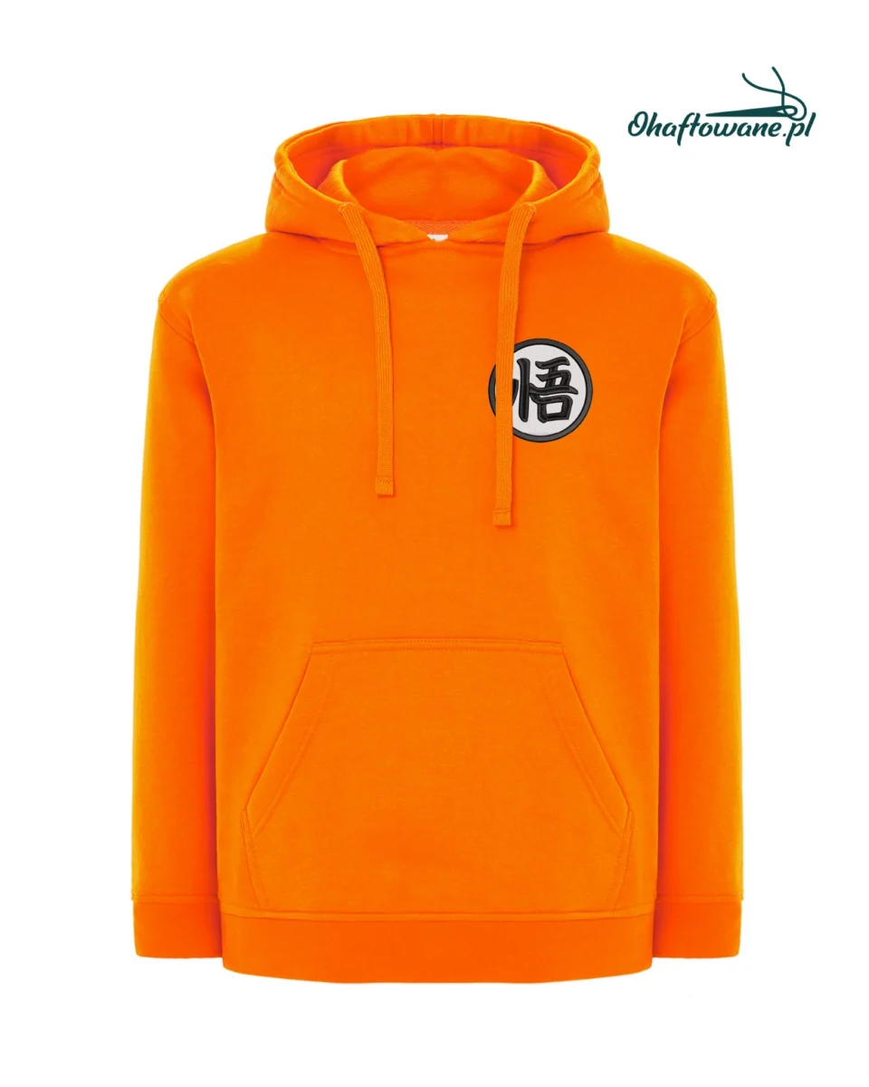 Bluza z kapturem Dragon Ball Songo Goku Kanji Haft